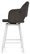 стул Эспрессо-2 полубарный нога белая 600 360F47 (Т190 горький шоколад)