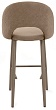 стул Капри-4 БАРНЫЙ нога мокко 700 (Т184 кофе с молоком)