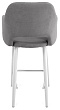 стул Эспрессо-2 полубарный нога белая 600 (Т180 светло-серый)