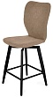 стул Чинзано полубарный нога черная 600 360F47 (Т184 кофе с молоком)