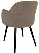 стул Эспрессо-1 нога 1R32 черная (Т173 капучино)