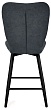 стул Чинзано полубарный нога черная 600 F360 (Т177 графит)