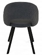 стул Капри 4 нога черная  1Q3015 (Т177 графит)