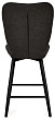 стул Чинзано полубарный нога черная 600 F360 (Т190 горький шоколад)