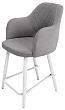 стул Эспрессо-2 полубарный-мини нога белая 500 (Т180 светло-серый)