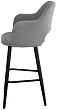 стул Эспрессо-2 барный нога черная 700 (Т180 светло-серый)