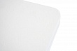 стол Милан-2 EVO 120х80 (+30+30) (ноги 10 хром) ( Белый цемент)