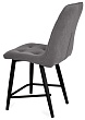 стул Бакарди полубарный-мини нога черная 500 (Т180 светло-серый)