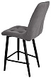 стул Бакарди полубарный нога черная 600 (Т180 светло-серый)