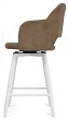 стул Эспрессо-2 полубарный нога белая 600 360F47 (Т184 кофе с молоком)