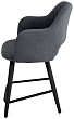 стул Эспрессо-2 полубарный-мини нога черная 500 (Т177 графит)