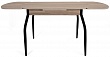 стол Порто-1 110х70 (+30+30) (ноги графит) лофт