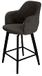 стул Эспрессо-2 полубарный нога черная 600 360F47 (Т190 горький шоколад)
