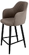 стул Эспрессо-2 полубарный нога черная 600 (Т173 капучино)