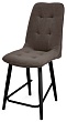 стул Бакарди полубарный-мини нога черная 500 (Т173 капучино)