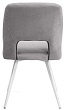 стул Скалли нога белая 1F40 (360°)  (Т180 светло-серый)