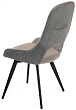 стул Неаполь нога черная 1F40 (360°)  (Т180 светло-серый и Т177 графит)
